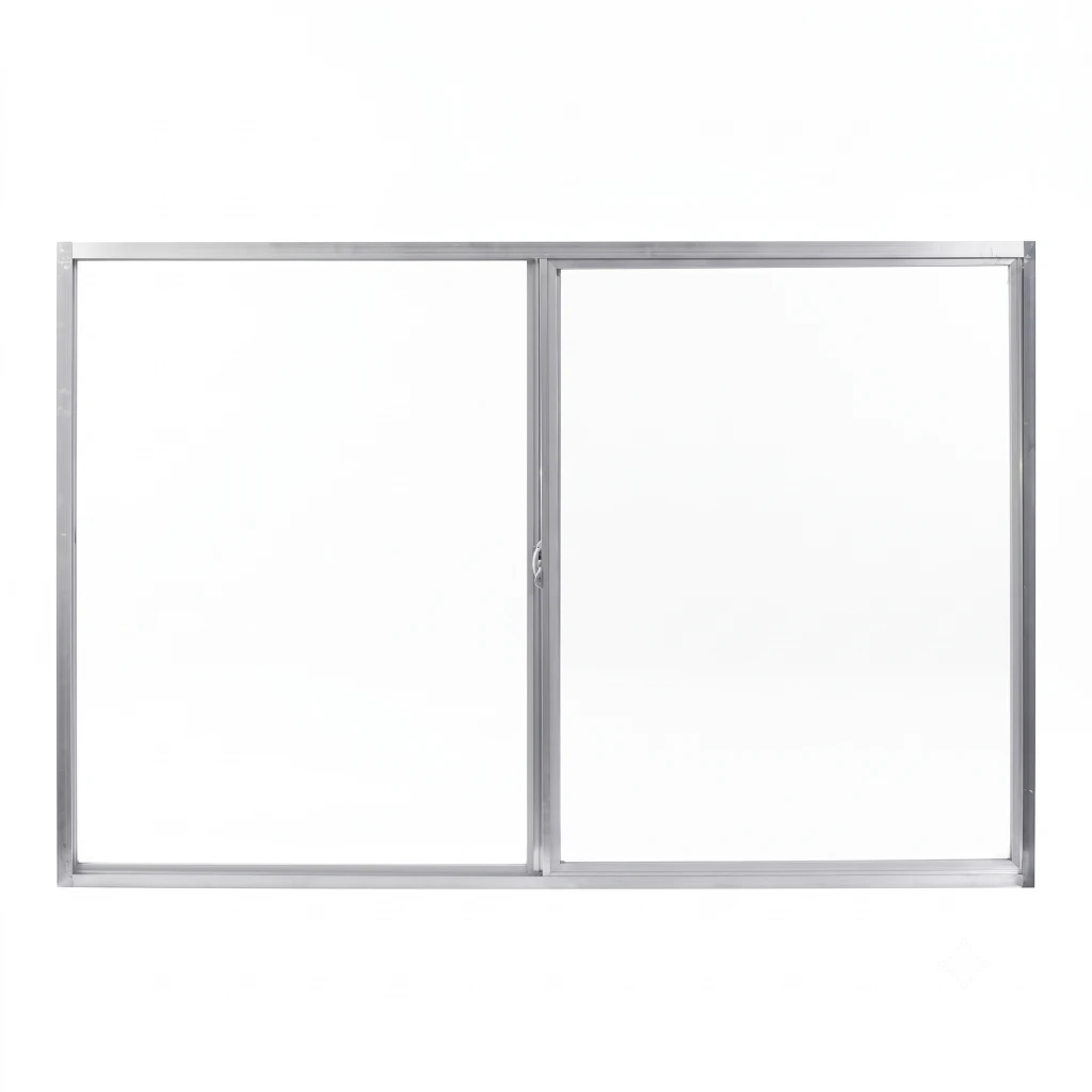 Ventana común de aluminio